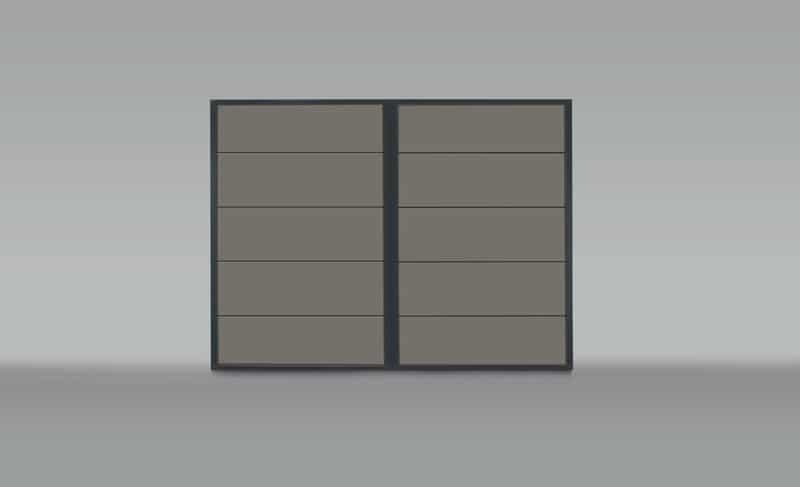 Wandelement-Carport-Metall-Trespa-Platten