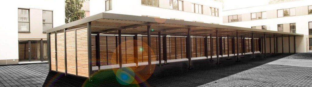carport-Metall-reihenanlage-Metallcarport