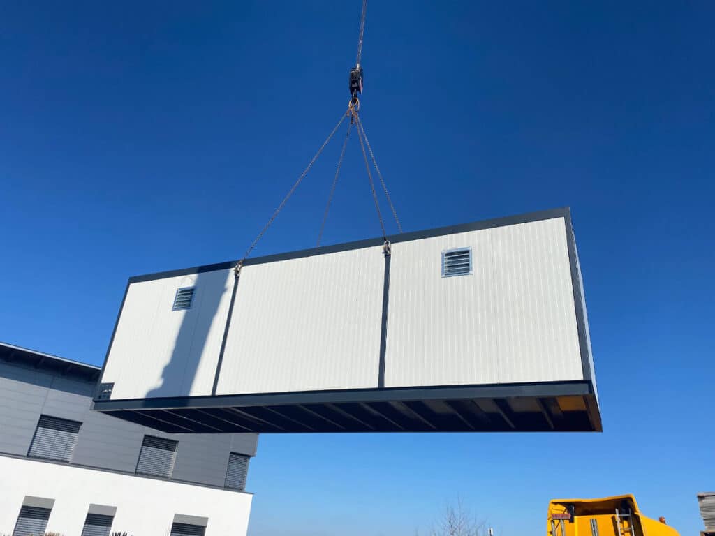 Geschweißter Rahmen für eine Lüftungsanlage